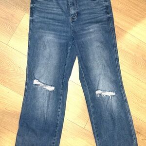 Judy Blue Straight Leg Women’s Jeans Distressed Medium Wash Stretch Size 9/29